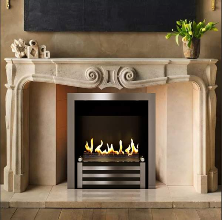 Биокамин в мраморном портале Firezo Sorpresa Биокамин в мраморном портале Firezo Sorpresa