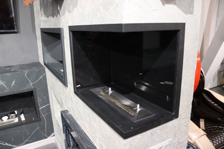 Угловой встраиваемый биокамин Firezo L'angolo Sinistro 800