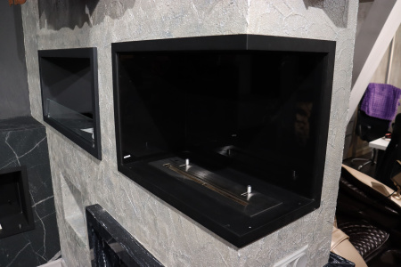 Угловой встраиваемый биокамин Firezo L'angolo Sinistro 800