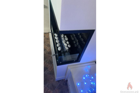 Угловой встраиваемый биокамин Firezo L'angolo Sinistro 800