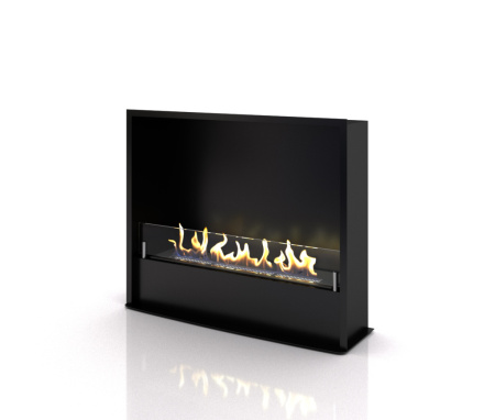 Биокамин в портале Firezo Valletta Белый Биокамин в портале Firezo Valletta Белый